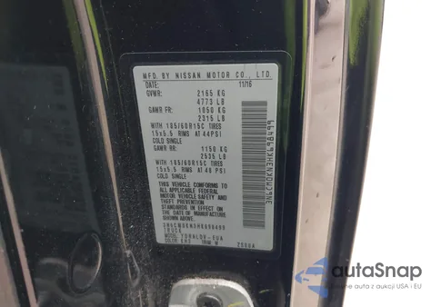 2017 Nissan Nv200 S z USA, uszkodzony, nr VIN 3N6CM0KN3HK698499